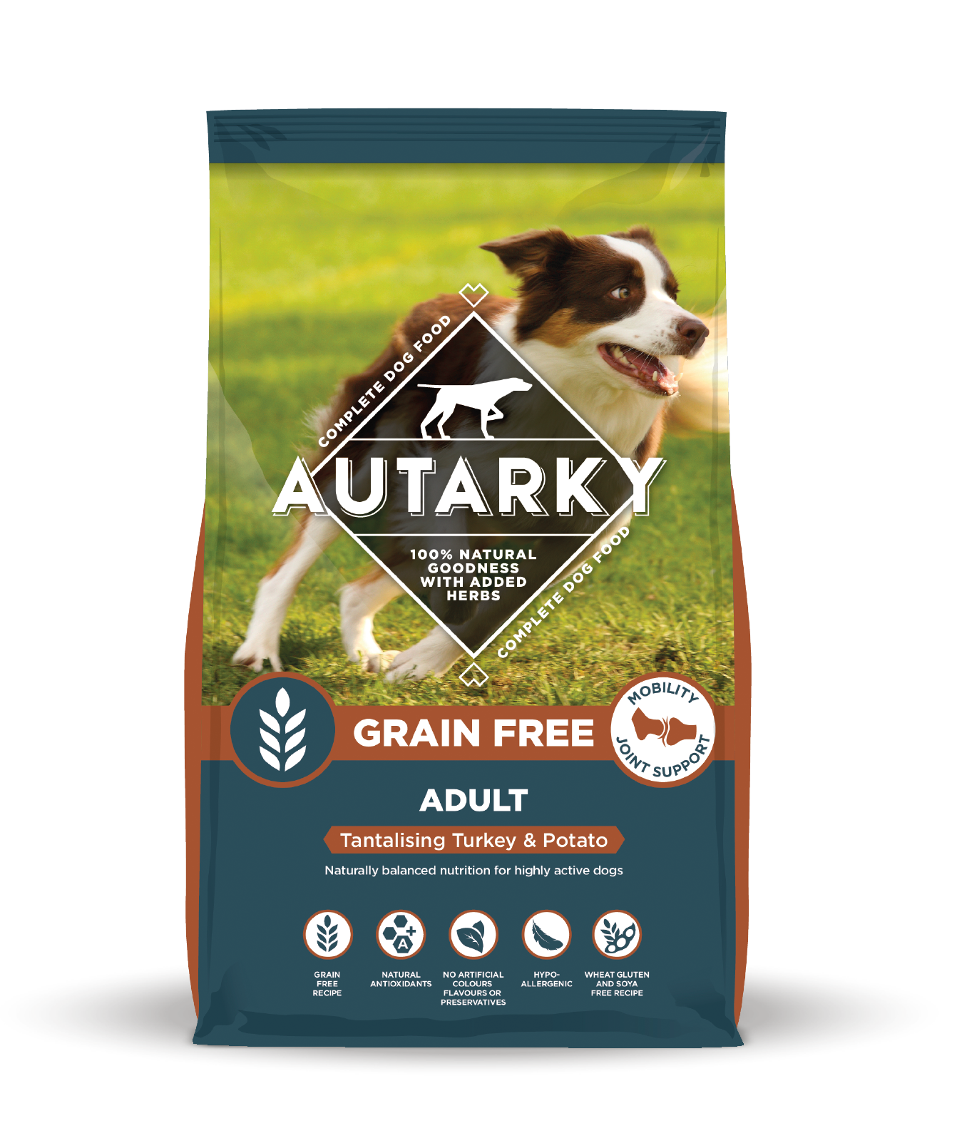 12 kilo bag of Autarky Grain Free Dog Food